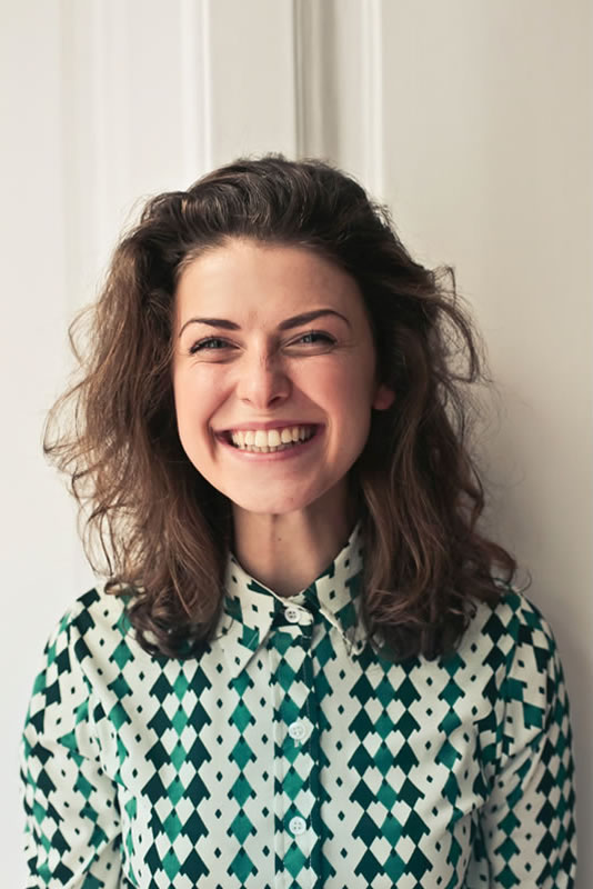 smiling woman