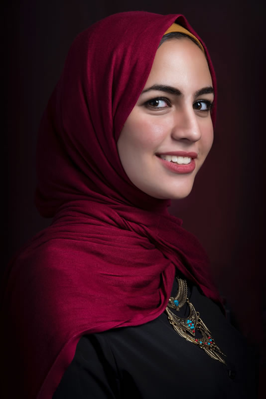 woman in hijab