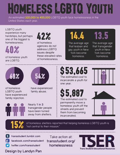 homeless lgbtq youth stats